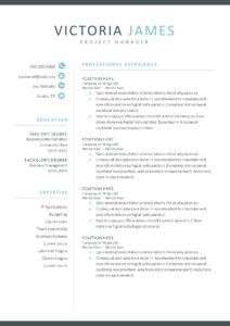 "Gladys" Tech Resume Template Preview - Lipstick and Tech