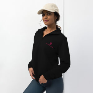 Lipstick and Tech Unisex fleece pullover
